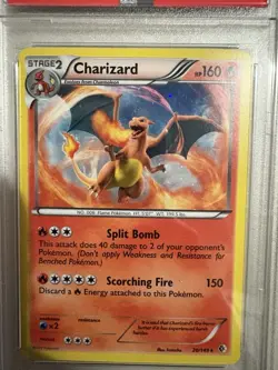 Pokemon 2012 Black White Charizard-Holo BCR-Cosmos 20/149 PSA 5 - Image 2