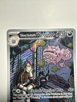 Pokemon TCG Team Rockets Weezing Destined Rivals 199/182 NM FREE SHIPPING, FAST! - Image 5