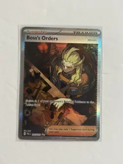 Pokemon - Paldea Evolved - Boss’s Orders SPECIAL ILLUSTRATION RARE - 265/193 - - Image 1