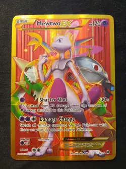 Mewtwo EX (164 Secret Full Art) XY - Pokemon BREAKthrough 164/162 LP/MP - Image 1