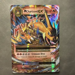 Pokemon TCG M Charizard EX 13/108 XY Evolutions NM - Image 1