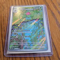 Pokemon ivysaur 167/165 SV151 Illustration Rare NM In Hand & Ready To Ship!!! - Image 2