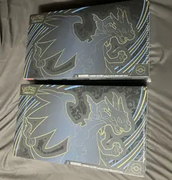 Pokemon Mega Charizard X ex Ultra Premium Collection Box Sealed New (2 Boxes) - Image 1