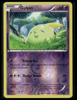 Pokemon XY - Phantom Forces #37/119 Gulpin Reverse Holo - Image 1