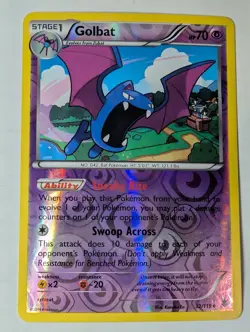Golbat 32/119 XY Phantom Forces Pokemon Foil Holo Nice! - Image 1