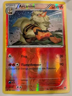 Arcanine 11/122 XY BREAKPoint Pokemon Reverse Holo Foil Rare Nice! - Image 1