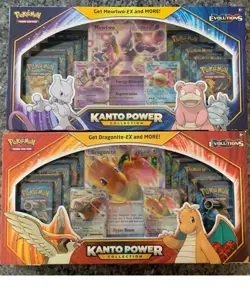 Pokemon TCG Kanto Power Collection Box Set Sealed XY Evolutions Mewtwo Dragonite - Image 1