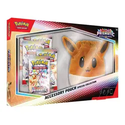 Pokemon TCG SV8.5 Prismatic Evolutions Accessory Pouch Collection x2 ✅✅IN HAND✅✅ - Image 3
