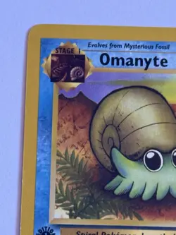 Omanyte 1ST EDITION-NEAR MINT 52/62 Fossil 1999 Regular 40HP Common Pokemon TCG - Image 4