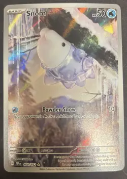 Pokemon TCG Snom Scarlet & Violet Temporal Forces 168/162 - Image 1