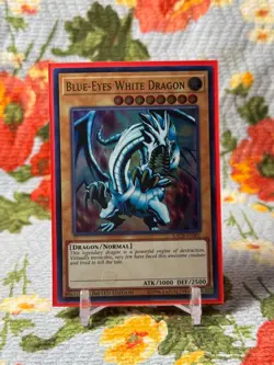 Yu-Gi-Oh! Blue-Eyes White Dragon KACB-EN001 Limited Ultra Rare - Image 1