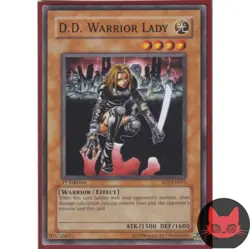 Yugioh D.D. Warrior Lady SD5-EN011 Common 1st Edition NM - Image 1