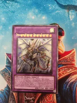 Yu-Gi-Oh Dragon Knight Draco-Equiste Text Shift - Ultimate Rare Unlimited, MP - Image 1
