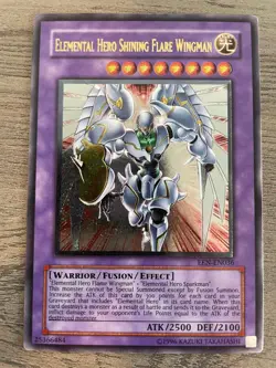 Elemental Hero Shining Flare Wingman (UTR) EEN-EN036 Elemental Energy Unlimited - Image 1