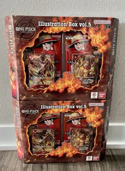 One Piece Illustration Box Vol. 5 New Factory Sealed Lot 2x - Image 1
