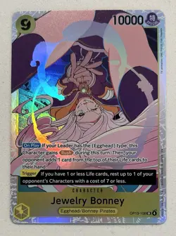 Jewelry Bonney OP13-108 SR Carrying on His Will One Piece TCG English - Image 1