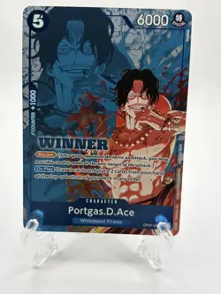 Portgas.D.Ace (Winner Pack 2024 Oct.-Dec.) OP07-053 One Piece Promotion Foil - Image 3