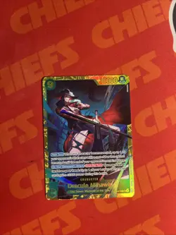 One piece TCG OP14-119 Dracule Mihawk (SEC) - - The Azure Sea's Seven (OP14) - Image 1