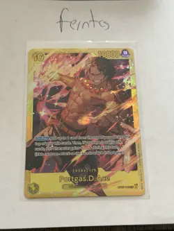 One Piece Portgas Ace Secret Rare 500 Years in the Future Ship Same Day - Image 1