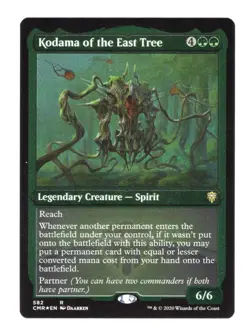 MTG English Kodama of the East Tree (Foil Etched) NM Foil Commander Legends - Image 1