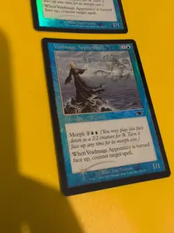 Voidmage Apprentice x2 Wizard.Magic the Gathering Card Legions. Old Vintage FOIL - Image 3