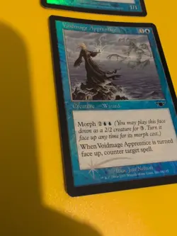 Voidmage Apprentice x2 Wizard.Magic the Gathering Card Legions. Old Vintage FOIL - Image 4