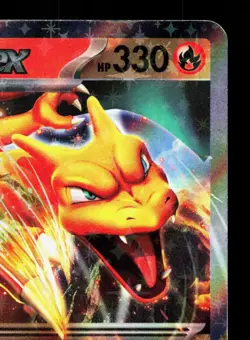 Charizard EX 006/165 151 LP Japanese Pokemon Card TCG - Image 3