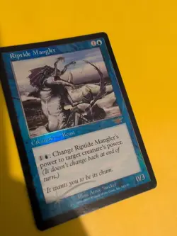 Riptide Mangler. Rare Beast.Magic the Gathering Card. Legions. Old Vintage FOIL - Image 3