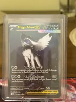 Pokemon Mega Absol EX 280HP Holo Special Illustration Rare 180/132 Me01 Card - Image 1
