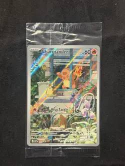 Pokemon Charmander Obsidian Flames ETB Promo Card 044/075 Sealed - Image 1