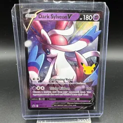 Pokemon - Dark Sylveon V - SWSH134 - Celebrations - Black Star Promo Card - Image 1