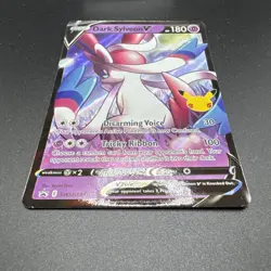 Pokemon - Dark Sylveon V - SWSH134 - Celebrations - Black Star Promo Card - Image 3