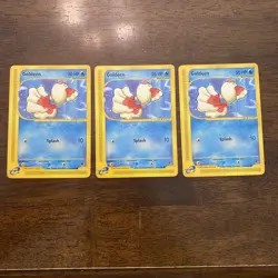 NM E-Reader Pokemon GOLDEEN Card EXPEDITION Base Set 111/165 Non-Holo COMMON 1X - Image 1