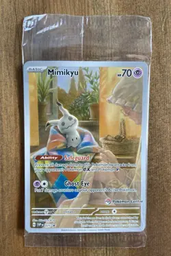 Mimikyu 075 (Pokemon Center Exclusive) 075 Sv: Scarlet & Violet Promo Cards Holo - Image 1