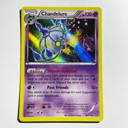 Chandelure 50/114 Holo Rare Card XY - Steam Siege Pokemon TCG LP - Image 1