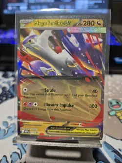 Pokemon TCG Mega Latias EX Mega Evolution Black Star Promo Card 011 - Image 1