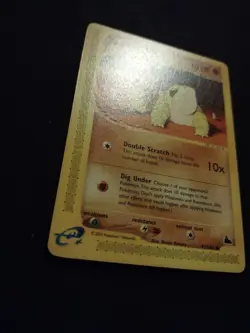 Sandshrew 92/144 Pokemon Trading Card Game eCard Skyridge Near Mint NM TCG - Image 3