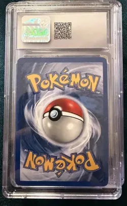 2000 Eevee Black Start Vintage Holo SWIRL Pokemon Card Slab CGC 8.5 Graded NM/M+ - Image 3