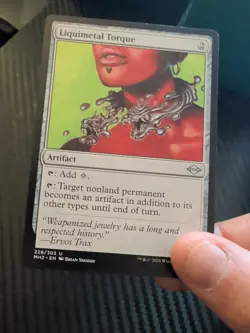 Liquimetal Torque Modern Horizons 2 Regular Magic the Gathering Card Near Mint - Image 3