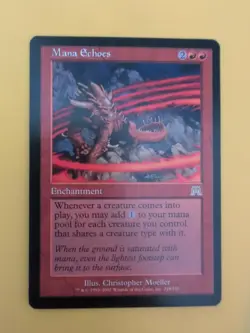 Mana Echoes. Enchantment. Magic the Gathering Card. Onslaught. Rare - Image 1