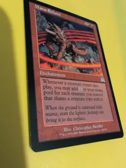 Mana Echoes. Enchantment. Magic the Gathering Card. Onslaught. Rare - Image 5