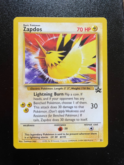 Zapdos 23/53 Wotc Promo Regular, VINTAGE POKEMON CARD / LP - Image 1