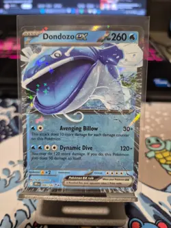 Pokemon TCG S&V Destined Rivals Dondozo EX Double Rare Card 066/182 - Image 1