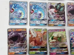 Pokemon GX Card Bundle Sun & Moon - 33 Holo Cards Including Raichu, Gyarados - Image 5