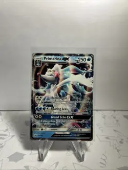 Primarina GX 42/149 Sun & Moon Ultra Rare Holo Pokemon Card NM - Image 2