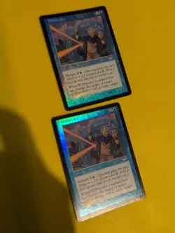Willbender x2 Wizard Magic the Gathering 2 Card. Legions. Old Vintage FOIL - Image 1