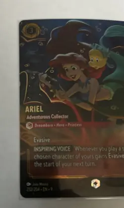 Ariel Adventurous Collector Enchanted 232/204 Disney Lorcana Fabled - Image 3