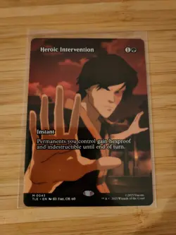 MTG Heroic Intervention (Full Art) 0043 Avatar: The Last Airbender M/NM - Image 1