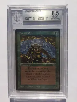 BGS 8.5 Quad Plus | Ghazban Ogre | MtG Arabian Nights | [8.5, 8.5, 8.5, 9] - Image 1