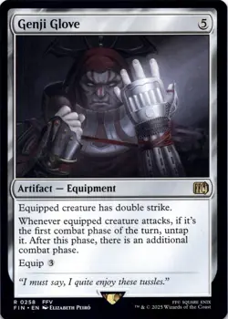 Genji Glove Final Fantasy Magic MTG NM - Image 1